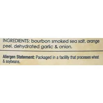 Bourbon Smoked Garlic Salt - Flavorful Gourmet Seasoning