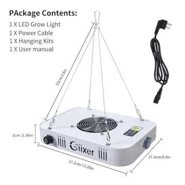 Giixer 1000W LED Grow Light for Indoor Plants
