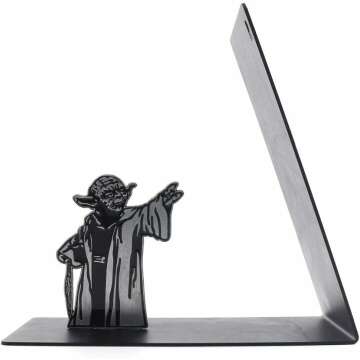 Heavy-Duty Metal Bookend for Office & Home Use