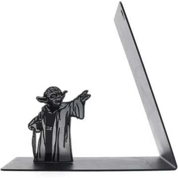 Heavy-Duty Metal Bookend for Office & Home Use