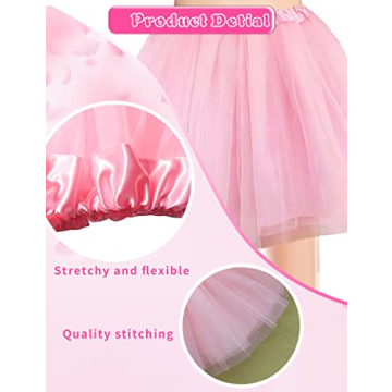 Colorful TUTUS Set of 6 for Ladies and Girls - Versatile Skirts