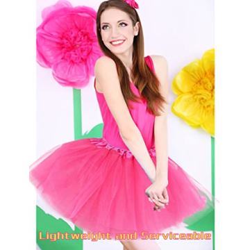 Colorful TUTUS Set of 6 for Ladies and Girls - Versatile Skirts