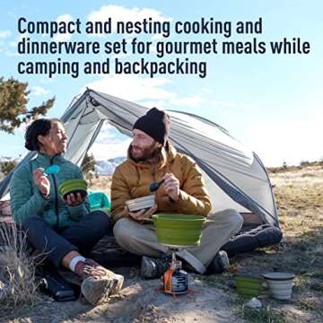 Sea to Summit X-Pot 5-Piece Cookware Set for Camping