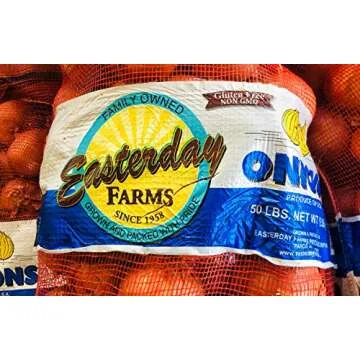 Kejora Jumbo Yellow Onions - 8 Lbs Non-GMO & Gluten-Free