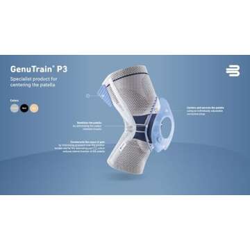 Bauerfeind GenuTrain P3 Patella Knee Support for Stability