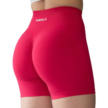 AUROLA Intensify Workout Shorts Women Seamless Scrunch Gym Yoga
