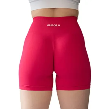 AUROLA Intensify Workout Shorts Women Seamless Scrunch Gym Yoga