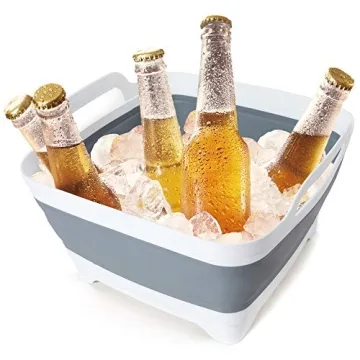 Collapsible 2.4 Gal Dish Basin with Drain Plug