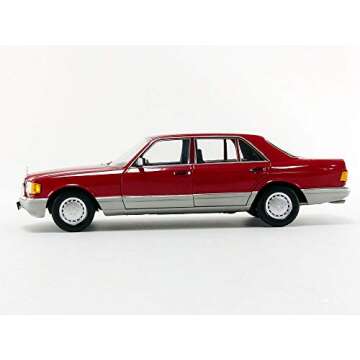 Norev Mercedes Benz 560 Salt 1991 – 1:18 Scale Collectible Miniature Car