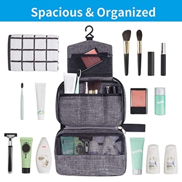 Waterproof Hanging Toiletry Bag Travel Gym Organizer