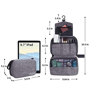 Waterproof Hanging Toiletry Bag Travel Gym Organizer