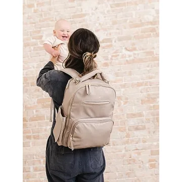 JuJuBe Classic Diaper Bag Backpack with Changing Pad