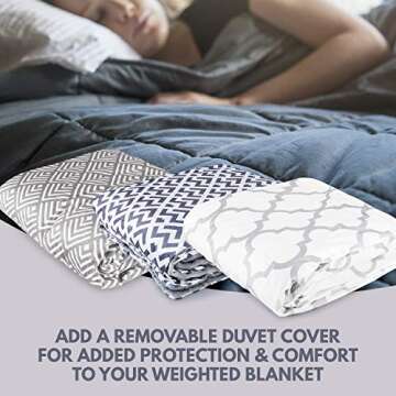 Fuzzy Buddy Large Weighted Blanket - Premium Comfort for All