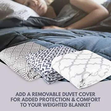 Fuzzy Buddy Large Weighted Blanket - Premium Comfort for All