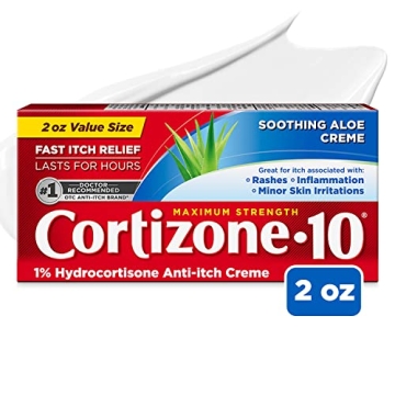 Cortizone 10 Max Strength Anti-Itch Cream with Aloe