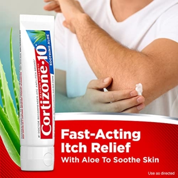 Cortizone 10 Max Strength Anti-Itch Cream with Aloe