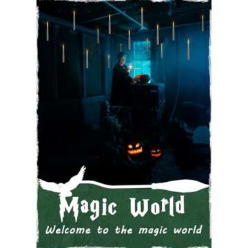 Leejec Floating Candles with Magic Wand Remote(6/18H Timer), 12pcs 6.1" Hanging Flameless Taper Cand...