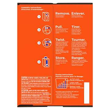 Tide Laundry Detergent Liquid Soap Eco-Box, Ultra Concentrated High Efficiency (He), Original Scent, 96 Loads