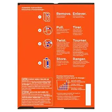 Tide Laundry Detergent Liquid Soap Eco-Box, Ultra Concentrated High Efficiency (He), Original Scent, 96 Loads