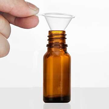 Delove Mini Funnel Set for Crafts, Oils, and More