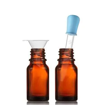 Delove Mini Funnel Set for Crafts, Oils, and More