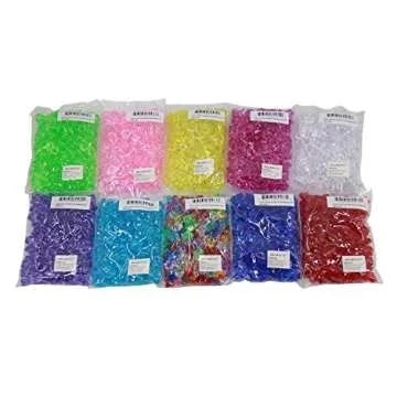 WELMATCH Red Acrylic Ice Rock Crystals for Any Event