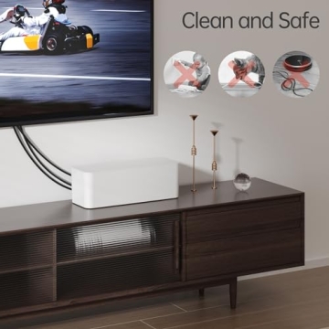 YECAYE Cable Management Box Perfect for Homes and Offices