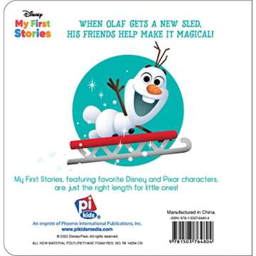 Disney My First Disney Stories Frozen - Olaf and the Magic Sled - PI Kids