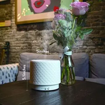 ZEIGGA LAB Essential Oil Diffuser - 280ml Ceramic Aromatherapy