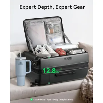 LUGGEX 26 Inch Lightweight Hard Shell Luggage