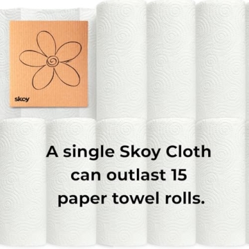 Skoy Cloth 4-pack Versatile Swedish Dishcloths for Cleaning