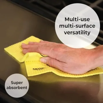 Skoy Cloth 4-pack Versatile Swedish Dishcloths for Cleaning