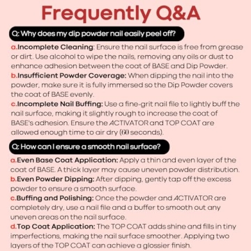 AZUREBEAUTY Dip Powder Nail Kit Starter with 4 Colors