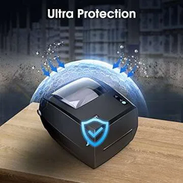 iDPRT Thermal Label Printer Mini Label Printer