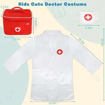 Medical Kit for Kids - 35 Pieces Educational Doctor Playset