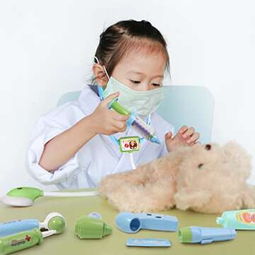 Medical Kit for Kids - 35 Pieces Educational Doctor Playset