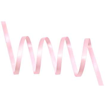 YAMA Light Pink Double Faced Satin Ribbon, 1/4 Inch 25 Yards, Great for Gift Wrapping Crafts Bows Wedding Party Decoration