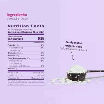 Instant Organic Oat Milk Powder by JOI - Vegan & Gluten-Free