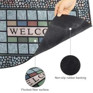 Durable CHICHIC 24 x 36 Door Mat for Every Home