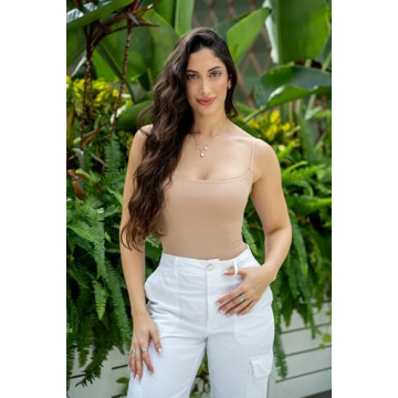 SUUKSESS Women Sexy Square Neck Thong Bodysuit