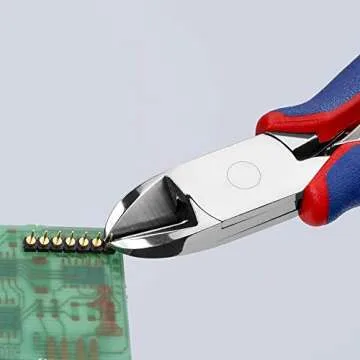 KNIPEX Tools 77 22 115 Electronics Diagonal Cutter, 4.5-Inch