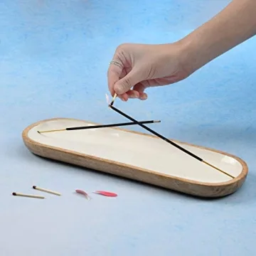 Folkulture Handcrafted Incense Holder - Stylish and Functional