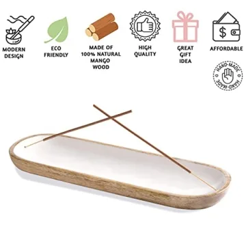 Folkulture Handcrafted Incense Holder - Stylish and Functional