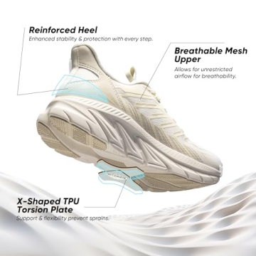 ALLSWIFIT Women's Slip On Athletic Shoes for Comfort and Style