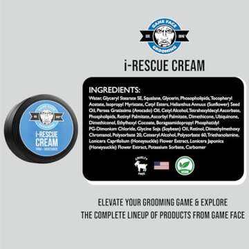 Game Face Grooming i-Rescue Cream | Eye Moisturizer for All Day Use