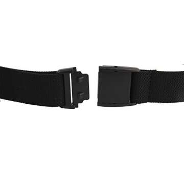 Gelante Women Invisible Belt - Elastic Adjustable Slimming No Show - 2045-Black (14+)