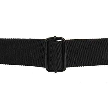 Gelante Women Invisible Belt - Elastic Adjustable Slimming No Show - 2045-Black (14+)