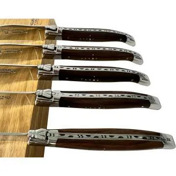 Luxury Laguiole en Aubrac Steak Knife Set 6-Piece