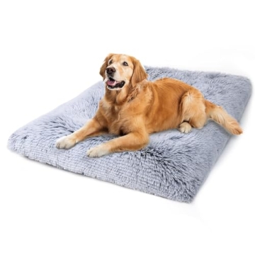 Vonabem Large Dog Bed Crate Pad Soft Anti-Slip Mat
