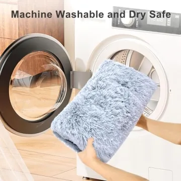 Vonabem Large Dog Bed Crate Pad Soft Anti-Slip Mat